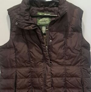 Eddie Bauer Women's Quilted Vest - Deep Brown